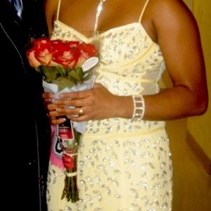 Yellow Prom Dress/Ball Gown